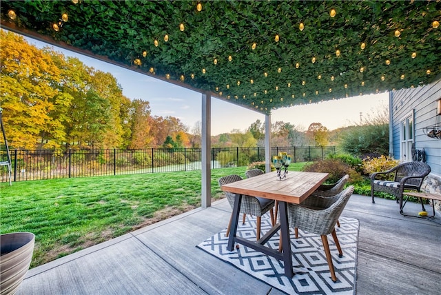 view of patio / terrace