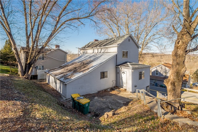 view of rear view of house