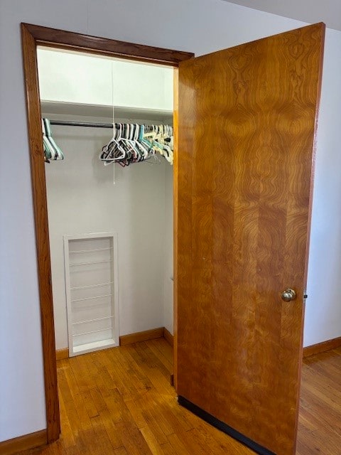 view of closet