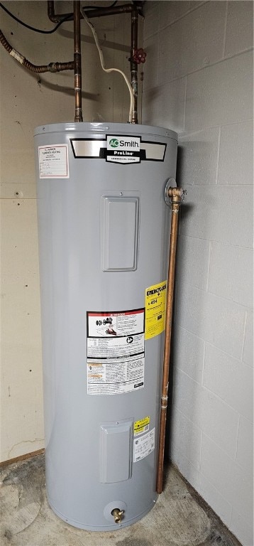 utilities with electric water heater