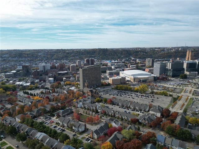 view of property location featuring nearby urban area