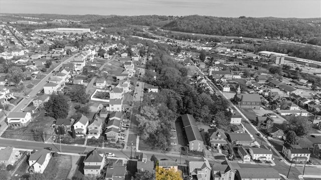 drone / aerial view featuring a residential view