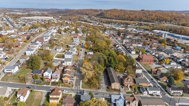 drone / aerial view featuring a residential view