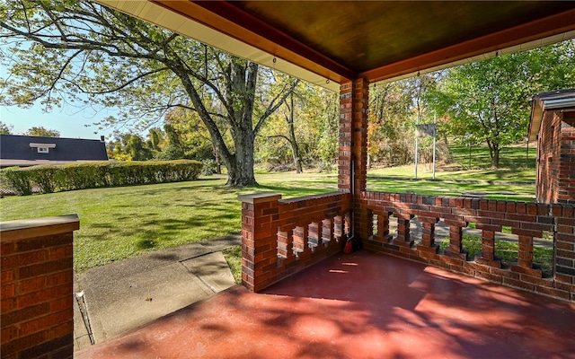view of patio