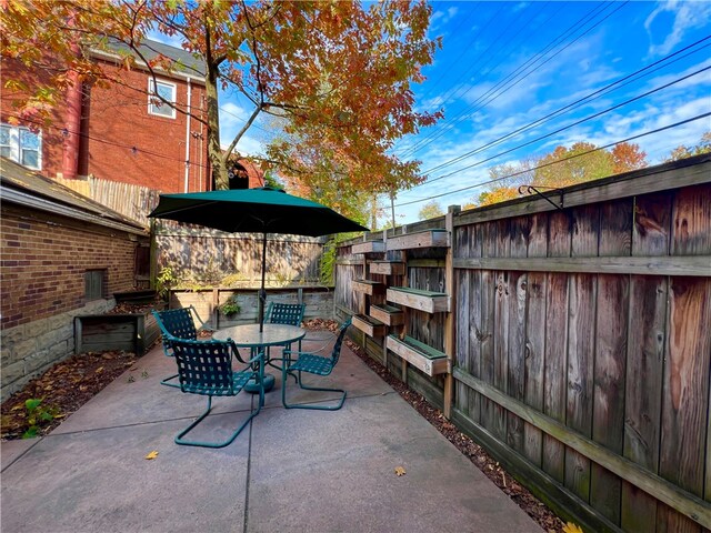 view of patio / terrace