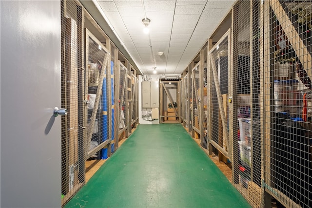 view of storage room