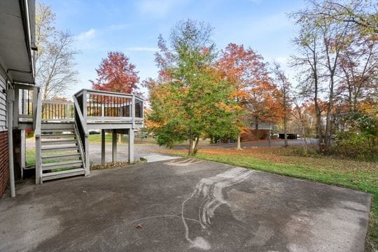 view of patio / terrace featuring a deck