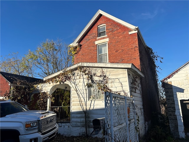 view of property exterior