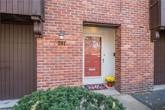 view of property entrance