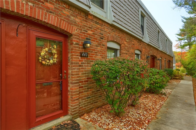 view of entrance to property