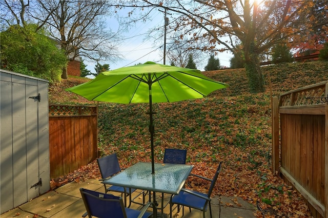 view of patio / terrace