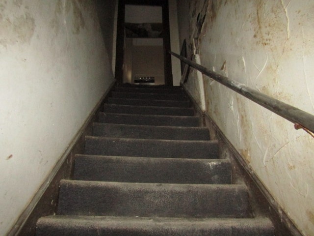 view of stairs