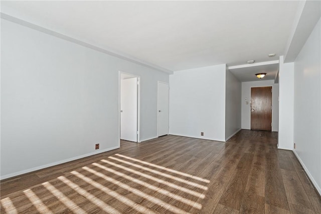 320 Fort Duquesne Blvd Unit 11-O, Downtown Pgh, PA 15222 - unfurnished room with wood finished floors and baseboards