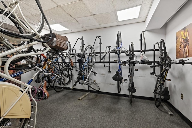 320 Fort Duquesne Blvd Unit 11-O, Downtown Pgh, PA 15222 - garage with baseboards