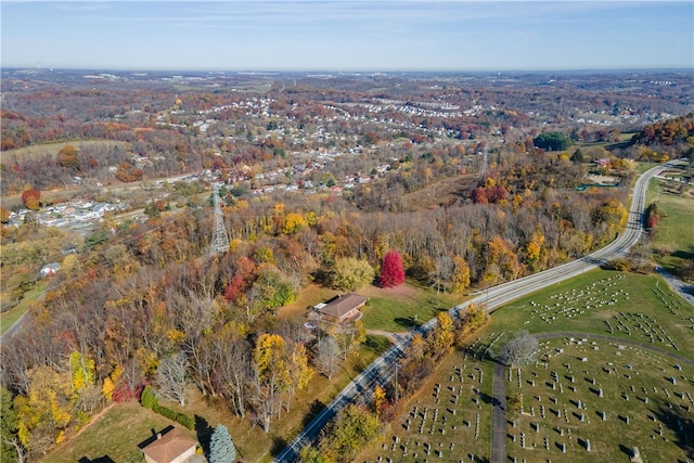 aerial view