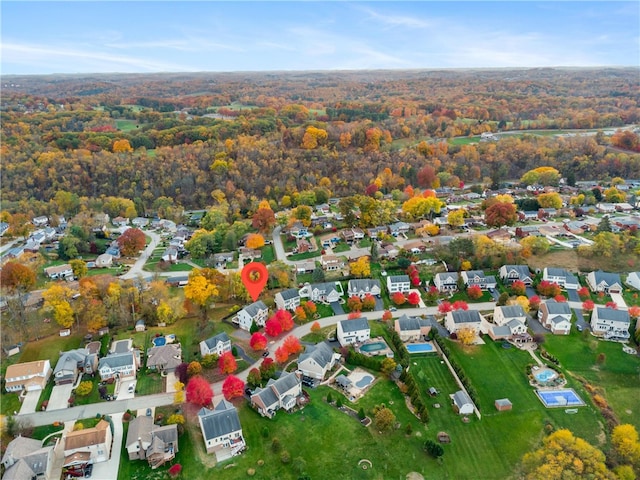 bird's eye view