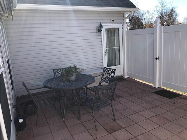 view of patio