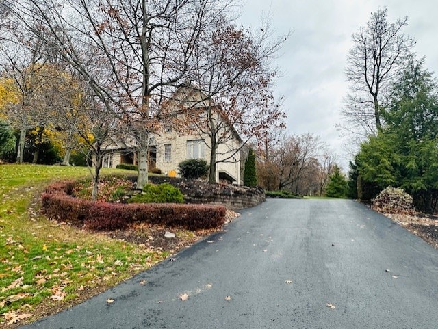 view of road