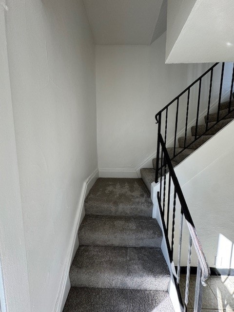 view of staircase