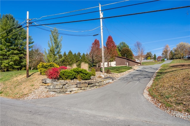 view of road