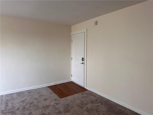5900 Babcock Blvd Unit 80, Ross Twp, PA 15237 - unfurnished room featuring dark colored carpet and baseboards