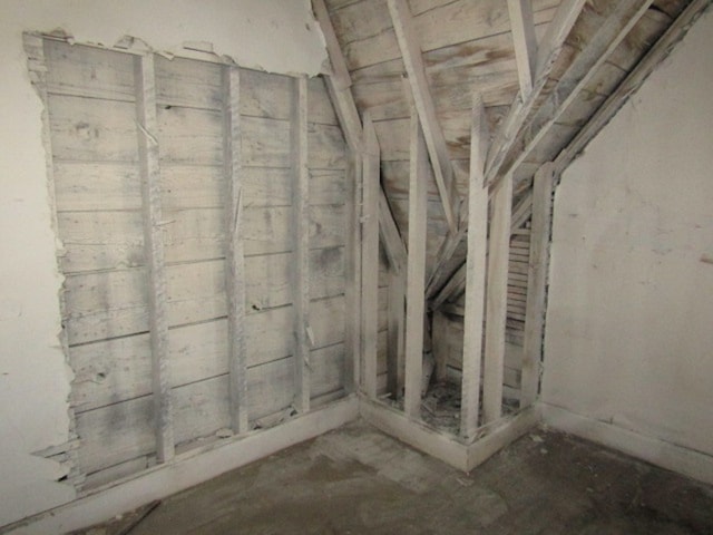 view of basement