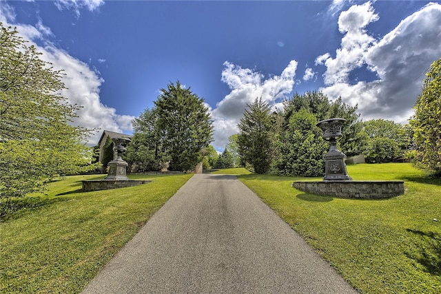 view of road