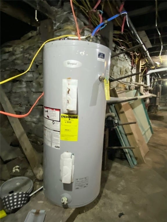 utilities featuring water heater