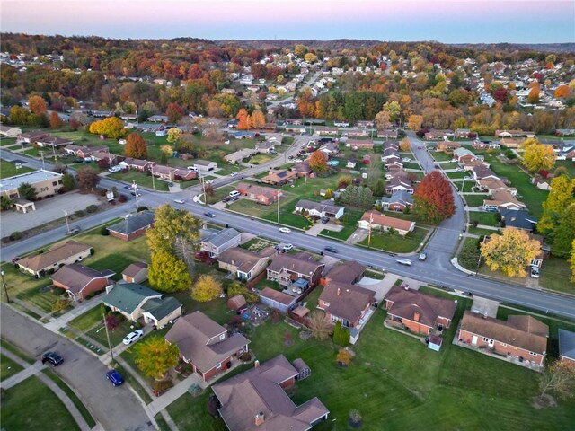 2759 Brodhead Rd, Aliquippa, PA 15001 - aerial view at dusk of a residential view