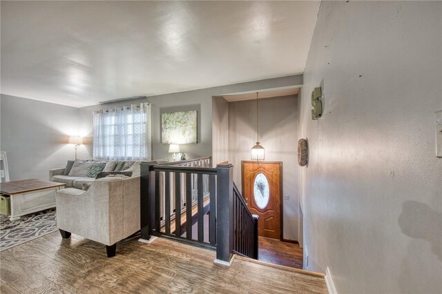 2759 Brodhead Rd, Aliquippa, PA 15001 - entrance foyer with wood finished floors