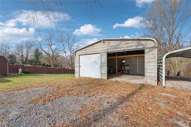 356 Stewarton Rd, Springfield Twp Fay, PA 15465 - view of detached garage