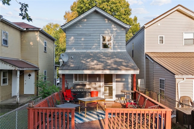 view of deck