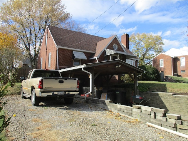 view of front of house