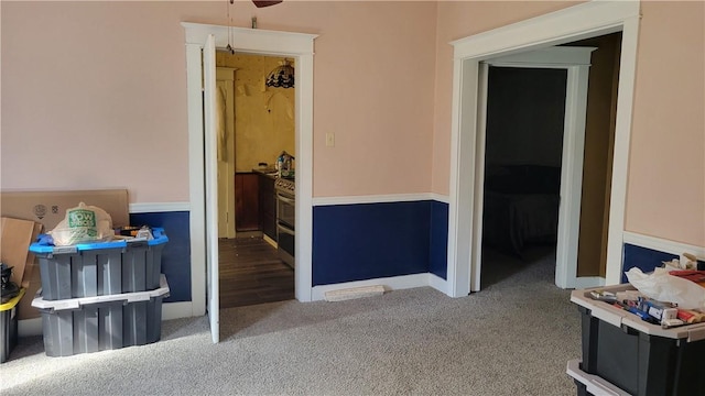 2601 Mount Royal Blvd, Shaler, PA 15116 - hallway with carpet and baseboards