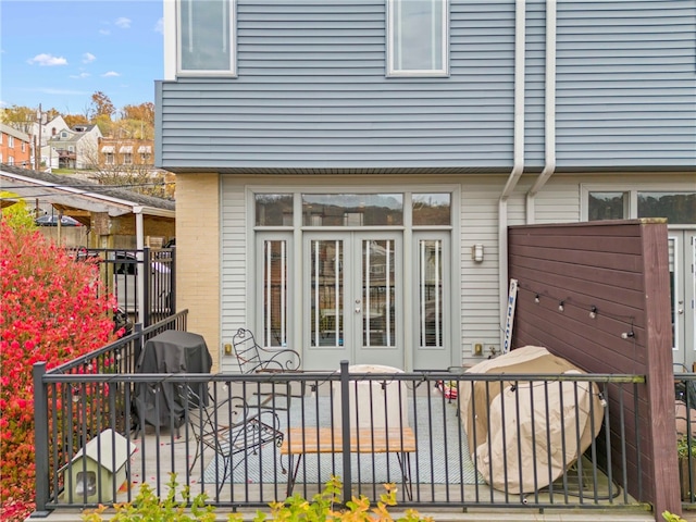 view of rear view of house