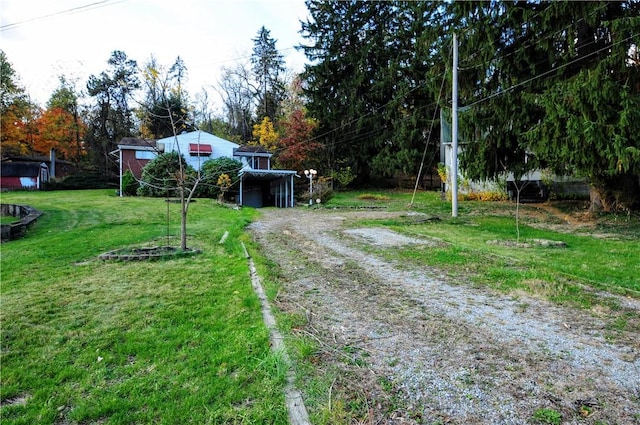 1011 Greenock Buena Vista Rd, Elizabeth Twp/Boro, PA 15135 - view of green lawn featuring driveway