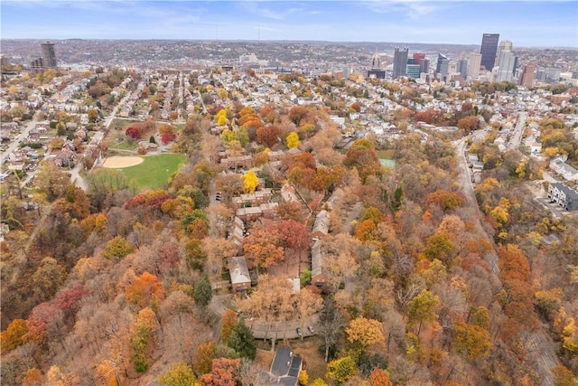 420 Sulgrave Rd, Mt Washington, PA 15211 - aerial view of property's location with nearby urban area