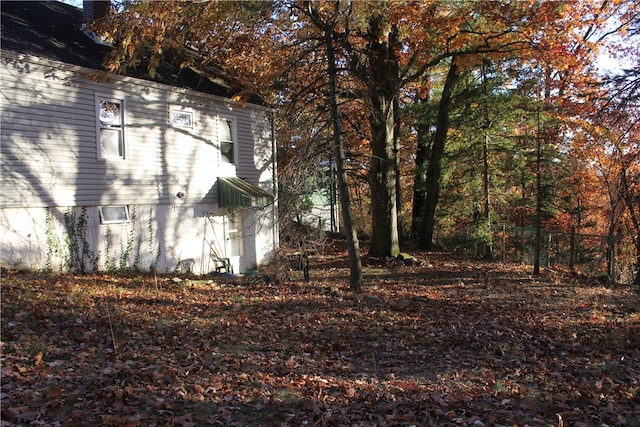 view of home's exterior