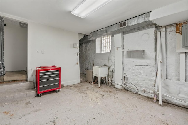 6824 Butler St, Morningside, PA 15206 - basement featuring a sink