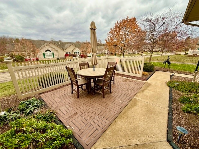 view of patio