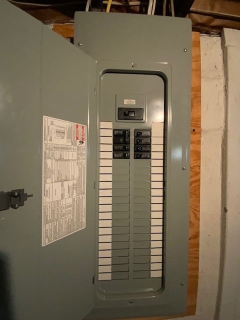 utilities with electric panel