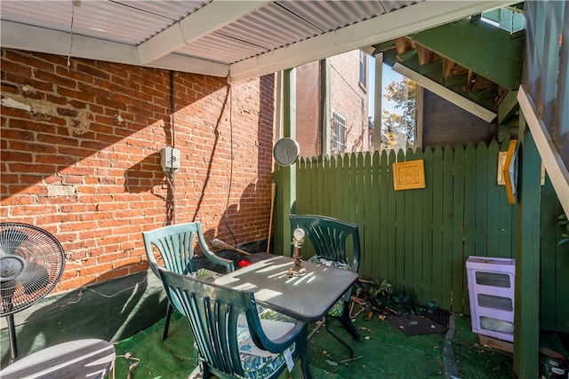 view of patio / terrace