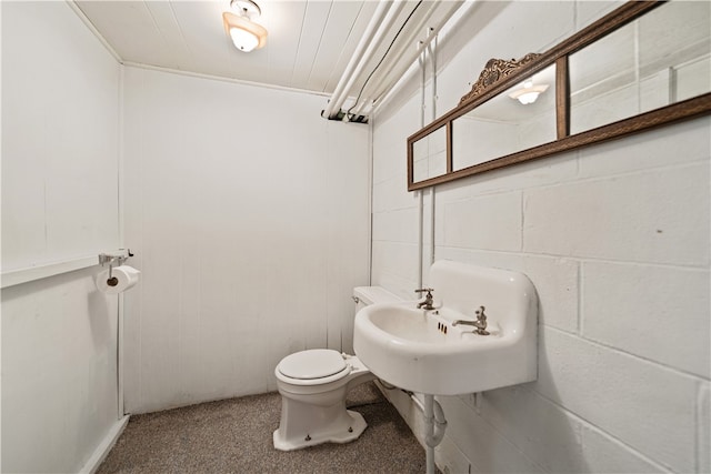 bathroom with toilet