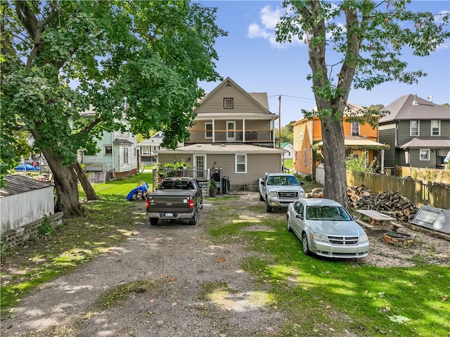 view of front of house