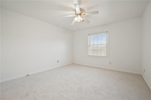 1000 Margarite Dr Unit G, Scott Twp Sal, PA 15216 - unfurnished room featuring light carpet, baseboards, and a ceiling fan