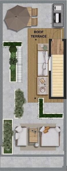 2136 Merriman Way S, Side, PA 15203 - home floor plan