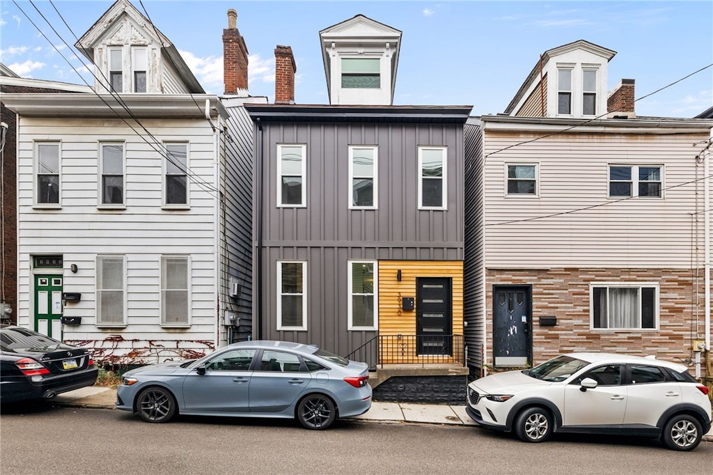 view of townhome / multi-family property