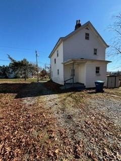 view of rear view of house