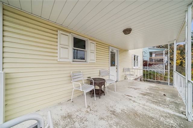 view of patio / terrace