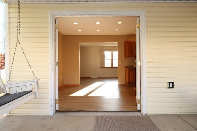 view of property entrance